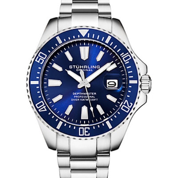 Stuhrling Original Men's Aquadiver Watch.